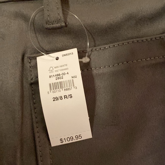 Gap size 29/8 high Rise Vegan Suede '70s Flare pants - Picture 3 of 5